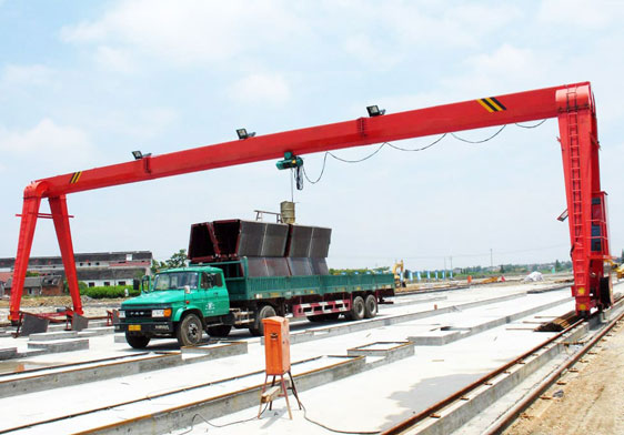 Single girder gantry crane