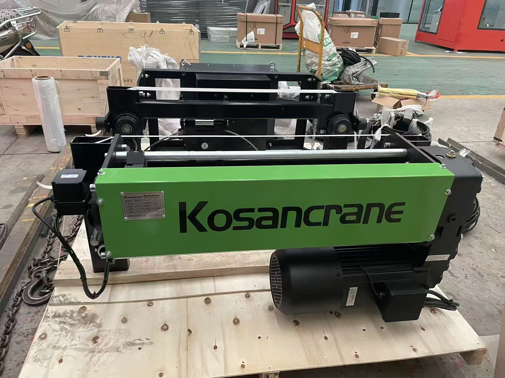 European Electric Wire Rope Hoist