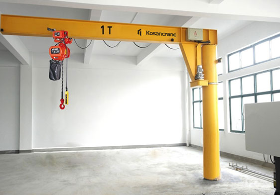 Floor mounted Jib Crane