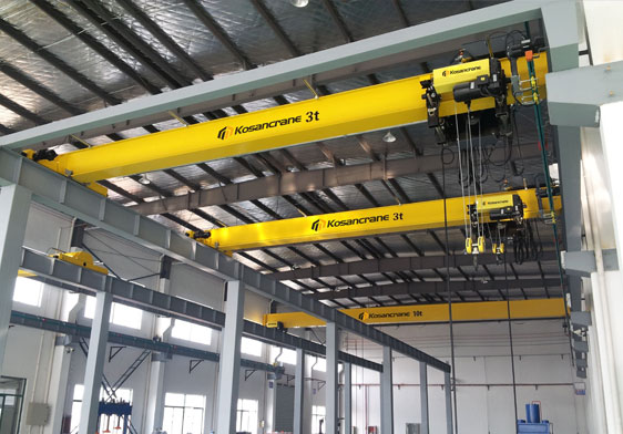 Europe standard single girder overhead crane